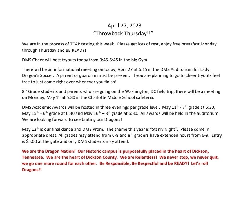 April 27th