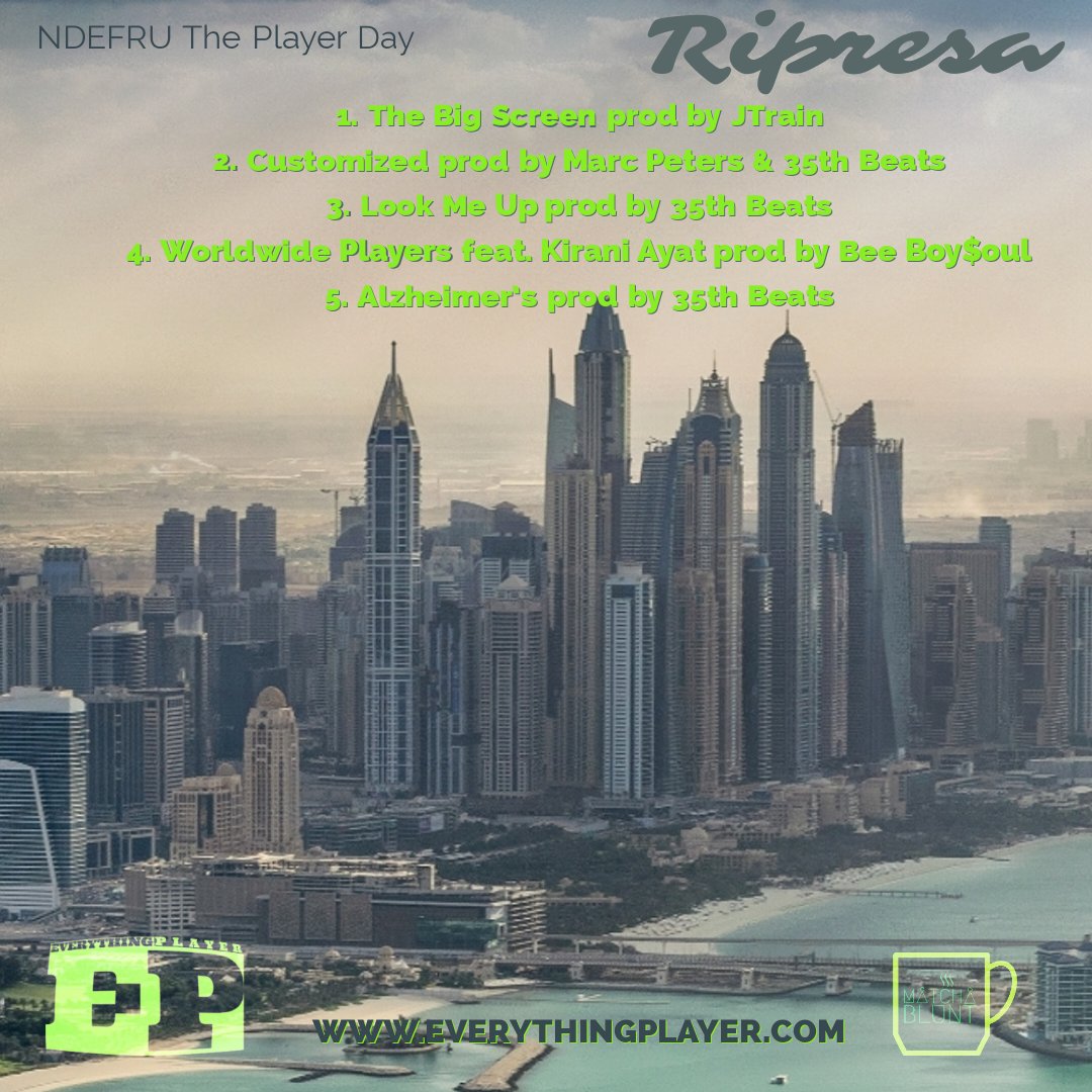 New EP #Ripresa up now EVERYTHINGPLAYER.COM