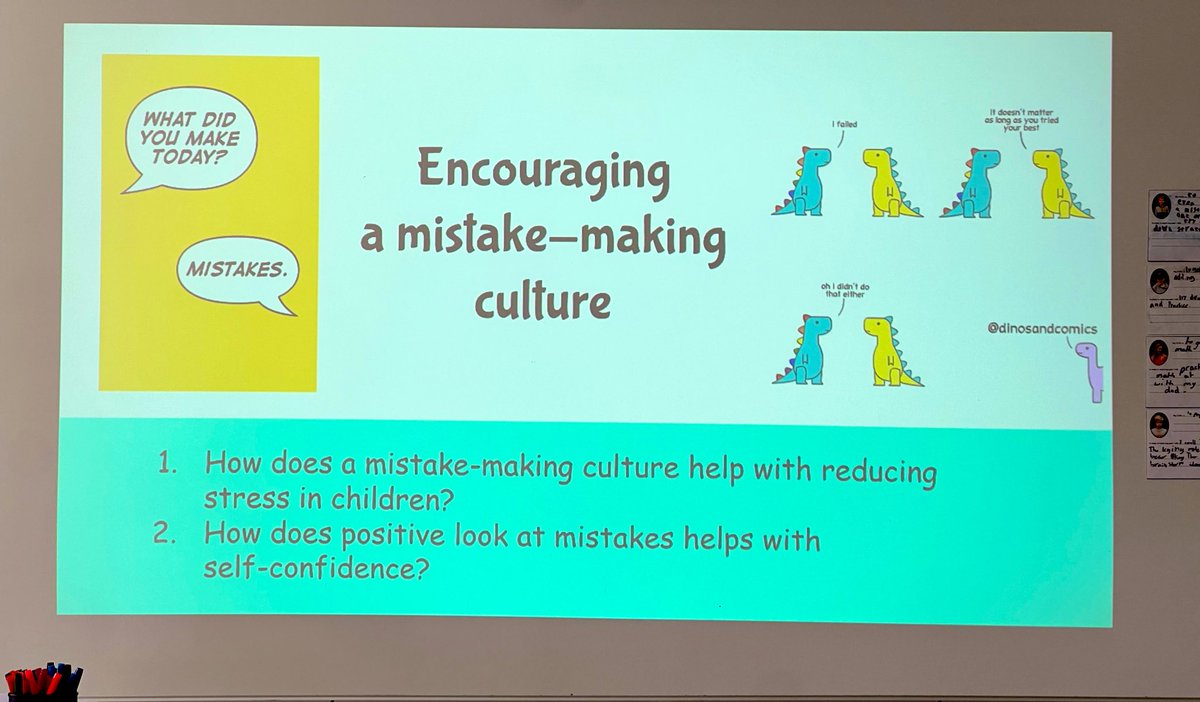 Karen_DK's tweet photo. How can we encourage a mistake-making culture in our classrooms? @GramRuta shared her @pedagogyofplay research at our annual @ISBillund celebration of learning. https://t.co/OfjTqND3wy