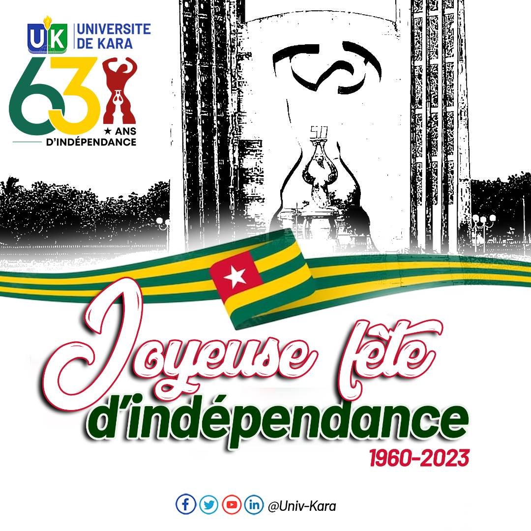 Joyeuse fête d'indépendance 🇹🇬