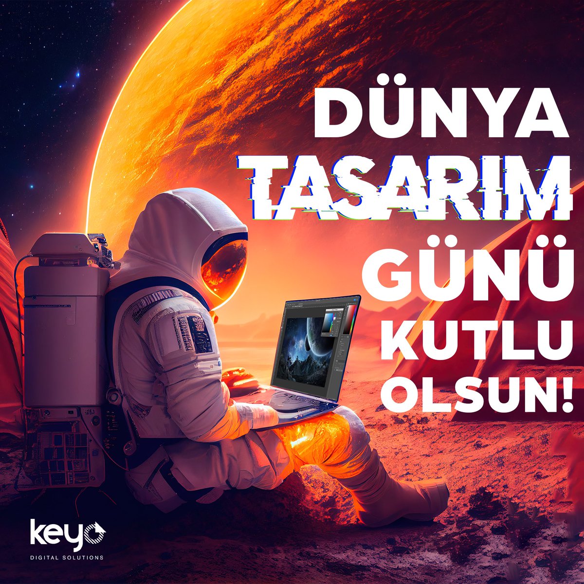 keyodigital's tweet photo. Tek bir fikirden yola çıkarak yepyeni dünyalar yaratan tüm tasarımcıların 27 Nisan Dünya Tasarım Günü kutlu olsun! 🌍🎨
#KeyoDigital #keyolagitsin #27Nisan #TasarımGünü https://t.co/uoepKVjK57