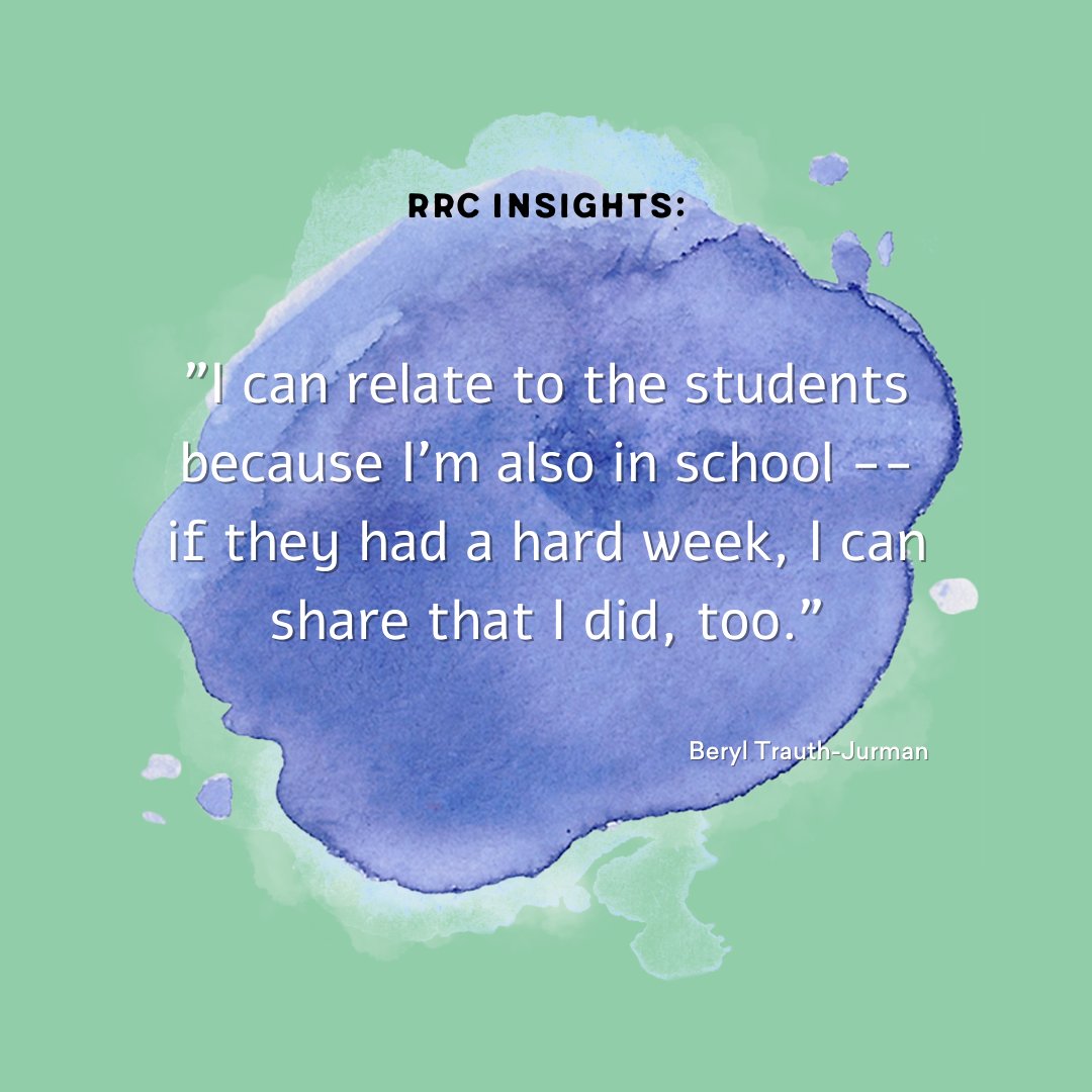 RRC_edu's tweet photo. In his years as the rabbinic intern at @GeorgeMasonU, RRC Student Beryl Trauth-Jurman has formed close connections with the Mason student body. 

#rrrcinsights https://t.co/dbE8Q58vks