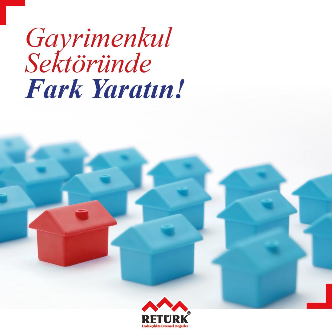 RETÜRK Gayrimenkul'ün franchise ayrıcalıklarından yararlanın, alım, satım ve kiralamada fark yaratın.

Daha fazlası için;

☎ 0216 545 81 81
📞 0530 338 08 99
✉ returkfranchise@returk.com.tr
🌎 returk.com.tr

#Retürk #gayrimenkul #gayrimenkuldanışmanı