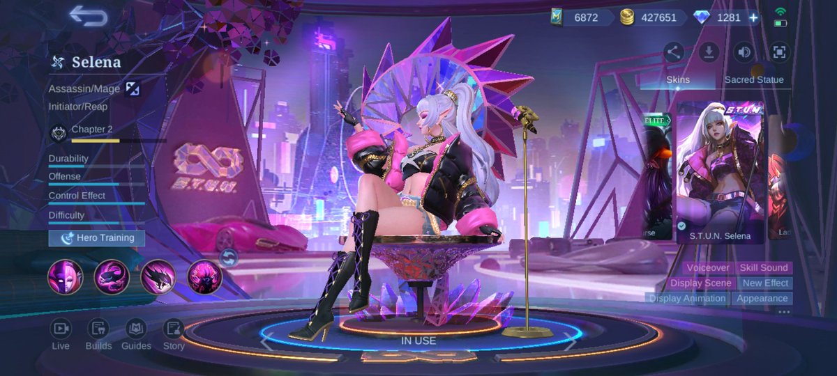 hore_storeee's tweet photo. Wts gift skin ml SELENA-STUN , YIN-M WORLD , LING M-WORLD dari akun utama. 350k. ada 2 slot yaa. 
#ml #mlbb #giftskin #zonauang #trusted https://t.co/qjlDjEa3fP