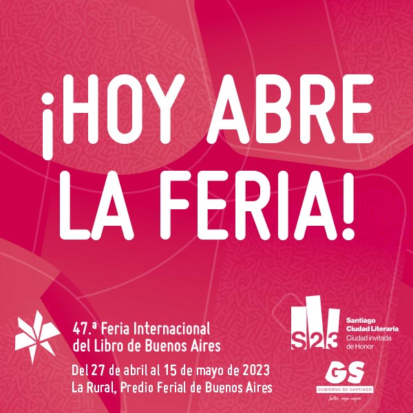 ferialibro_ba's tweet photo. 🥳 📚 ¡HOY ABRE LA FERIA! 📚🥳

📌 ¡Los esperamos a partir de las 14:00 hs en el Predio Ferial La Rural!

🌐 Entradas y programación en https://t.co/hrxVDfDG0v https://t.co/Enr0i3BZBC