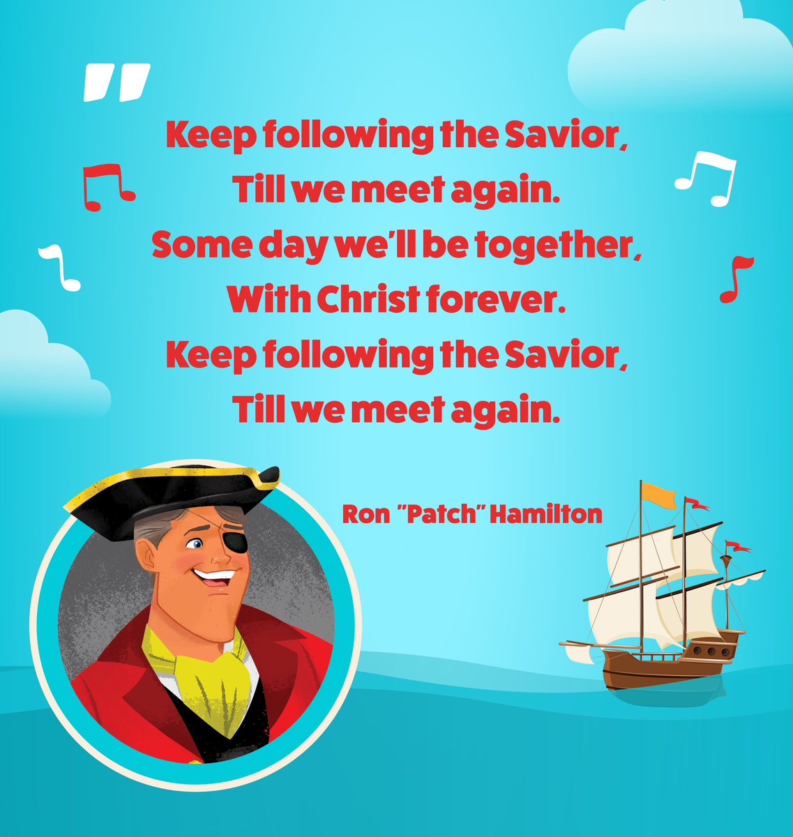 PatchAdventures's tweet image. We'll keep following the Savior till we meet again, Captain Patch.

Keep Following the Savior
From "The Lone Stranger"
By Ron Hamilton 
Listen on the Patch Plus app at PatchThePirate.org

#PatchThePirate #PatchAdventure #PatchApp #PatchPlus #MajestyMusic