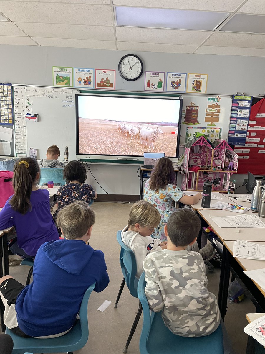 Thank you Great Canadian Farm Tours for teaching us about sheep. My students loved your dog Stew. #gcft23contest