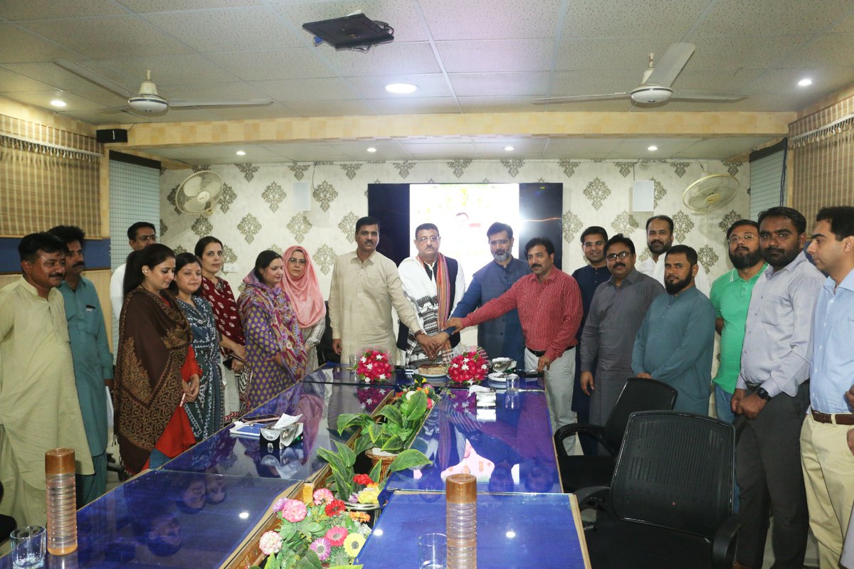 SAFWC0's tweet photo. (official program delayed due to Ramzan Karim)
SMCL, has celebrated  Eid milan party and  Birthday Celebration of Mr. Suleman G Abro founder and president SMCL/SAFCO and  SAFWCO at HID, Hall at SAFCO, Hyderabad In which all Safco family membr male and female participated in event https://t.co/psotcwpvp1