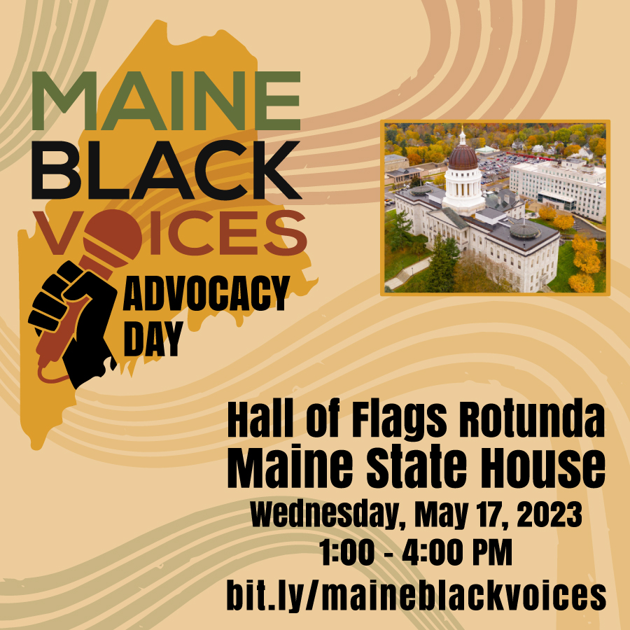 MeadowDibble's tweet photo. Join Black constituents, business owners, local elected officials, faith leaders, educators, advocacy organizations, and allies in Augusta for the first Maine Black Voices Advocacy Day!

REGISTER HERE: https://t.co/9i3C7LJCr3 https://t.co/sCwtXQmDwM