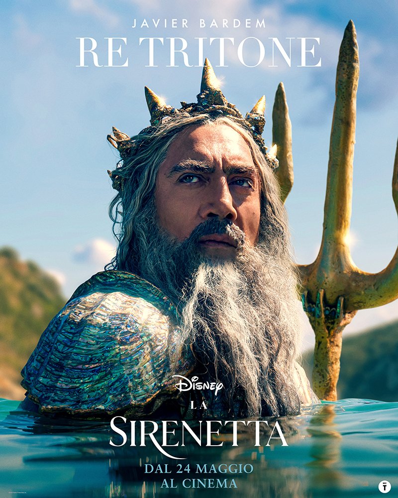 DisneyIT's tweet photo. Javier Bardem è #ReTritone https://t.co/OenUtmp1qe