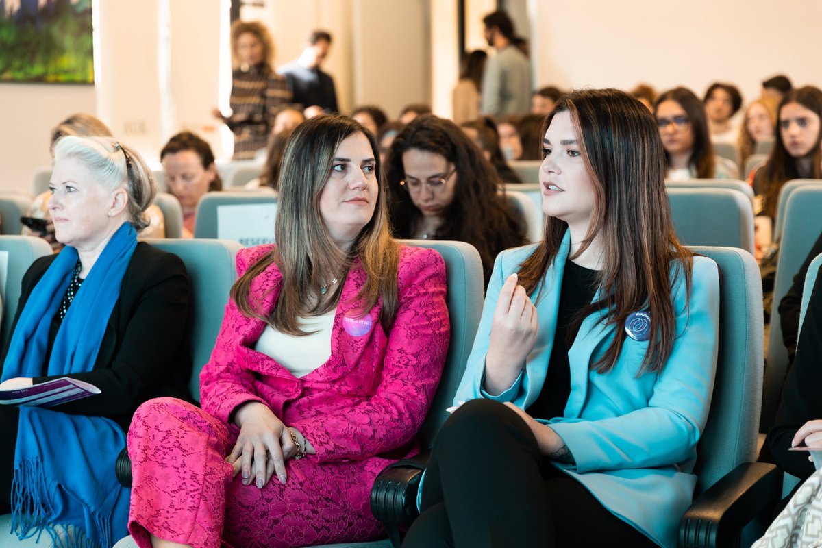 thefoundation_h's tweet image. The #GirlsinICT23 Conference started with the speech of The Executive Director of IF, @AbetareG1 by inviting everyone “to continue working together and empower every day more and more the role of girls and women in the technology sector.&quot;