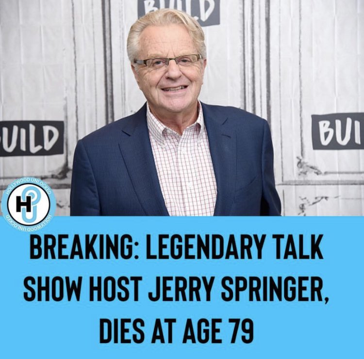 PhatPussyBiiih's tweet photo. I am at a loss for words. Our after school babysitter, the fights, the trailer park trash, the ghettoness was all a good watch. I hate this if it’s true. RIP Jerry Springer https://t.co/EA1RmUHePx