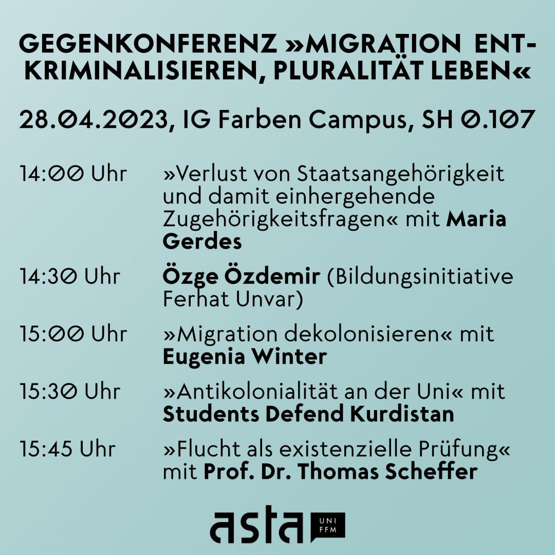 AStA Uni Frankfurt tweet media