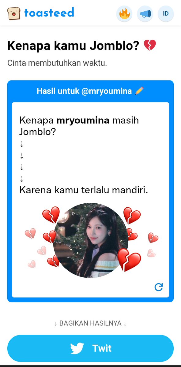 yerirv99_'s tweet photo. Oh pantes aja jomblo https://t.co/1ZfsQZsFt2