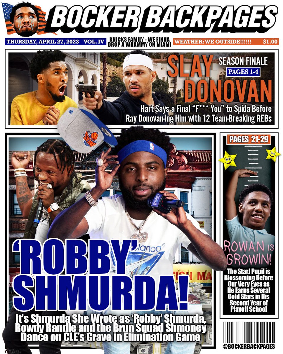 BockerBackpages's tweet photo. Today’s Bocker Backpage: Robby Shmurda! ☄️🧢 #NewYorkForever @23savage____ https://t.co/7tz1KiBSbX