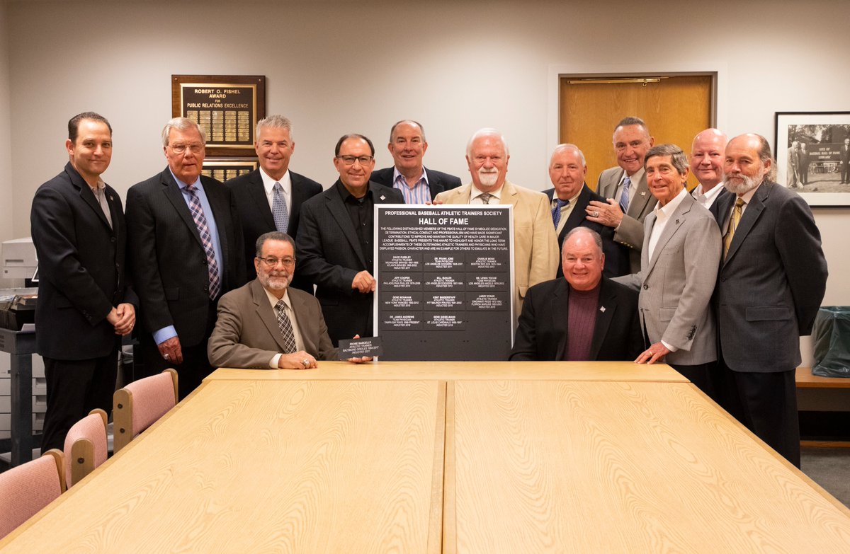 PBATS's tweet image. PBATS was honored to visit #Cooperstown yesterday to hang our own Hall of Fame plaque in the Giamatti Research Center at the @baseballhall.

Here's what @HOFprez had to say about the ceremony:

“Our mission is to document the history of our great game, and athletic trainers have…