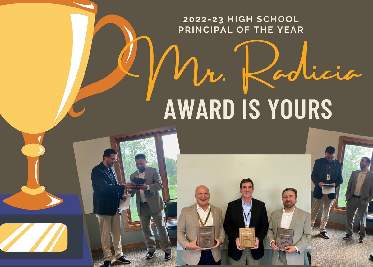 🤩Congrats to our very own Mr. Radicia! He was selected as the 22-23 Principal of the Year.  We already knew he was the best, but we are SO happy to celebrate him! Thank you, Mr. Radicia, for all of your hard work and support. 🤩
#EPSAchieves