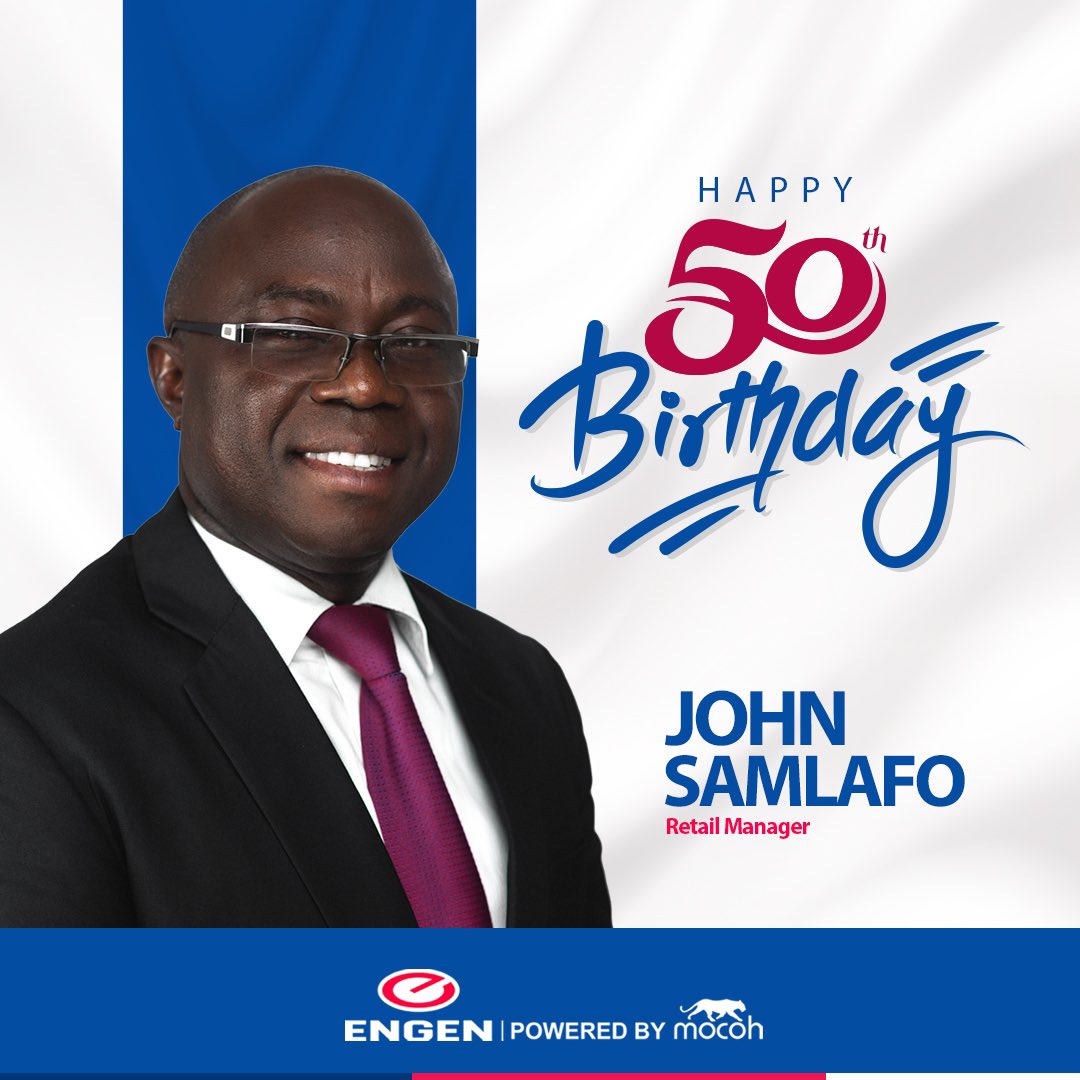 #StaffAppreciationPost

Happy birthday to John Samlafo our Retail Manger

May this new age bring you joy, prosperity and fulfillment in every area of your life.

Have a wonderful celebration!

#EngenGhana #OMC #OilIndustry #OilAnGas #Engineering #FuelStation #ServiceStation