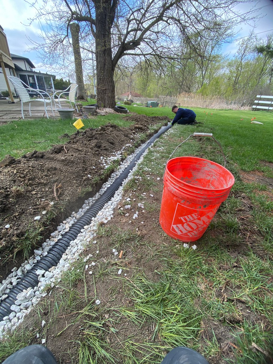 chiplumbingexp's tweet photo. French Drain Installation for a customer who was having yard drainage issues in Chicago.
#frenchdrains #frenchdraininstallation #drainagetile
Learn more at: https://t.co/a0WB7OltSQ https://t.co/fwNs9xa4wO
