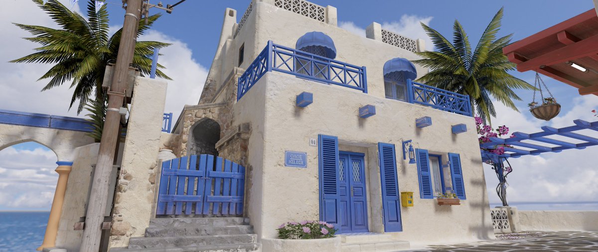 CS2NewsLeaks's tweet image. Early Santorini Work in Progress Images in CS2