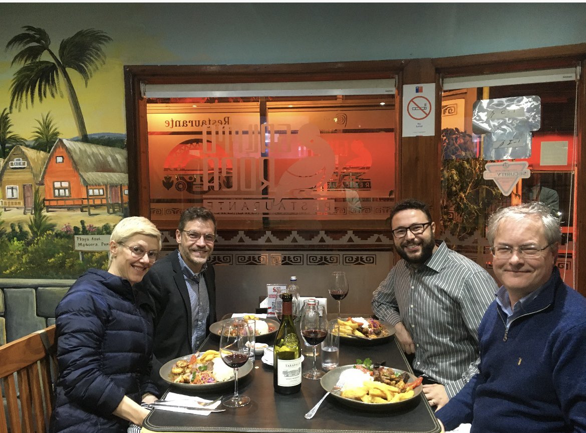 Enjoying <a href="/LABIC2023/">LABIC 2023</a> in Viña del Mar in Chile with great company and incredible wine!
<a href="/HannonGroup/">Mike Hannon</a> <a href="/ChimieParisTech/">Chimie ParisTech | PSL</a> <a href="/psl_univ/">Université PSL</a> @INC_CNRS <a href="/SBICofficial/">SBIC</a>