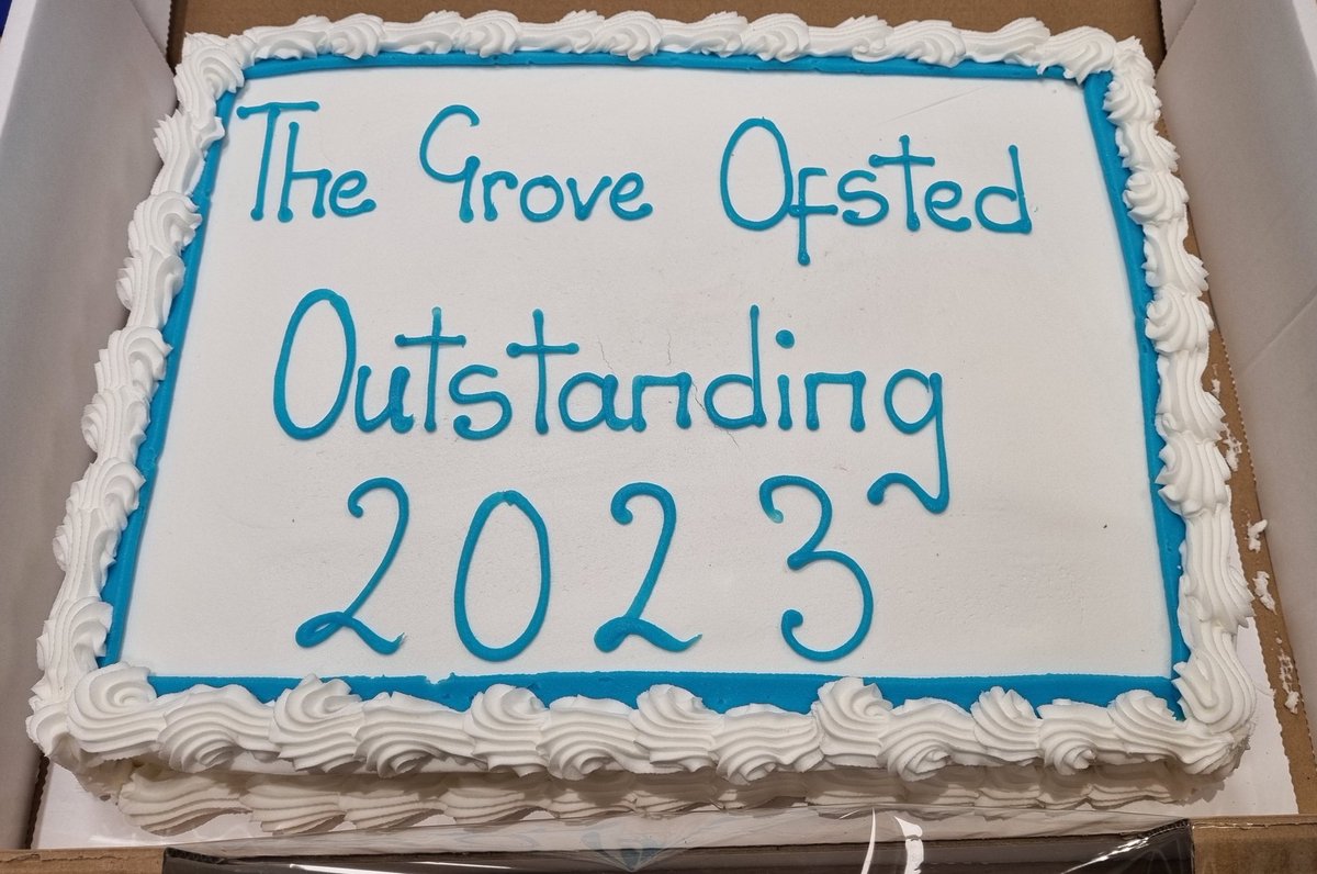thegroveschool_'s tweet photo. Thank you to our parents, Katie and Kavita for the wonderful cake delivered to us today! #proud #Celebrate #grovecommunity #ThankYou https://t.co/t6xNUkF3rA