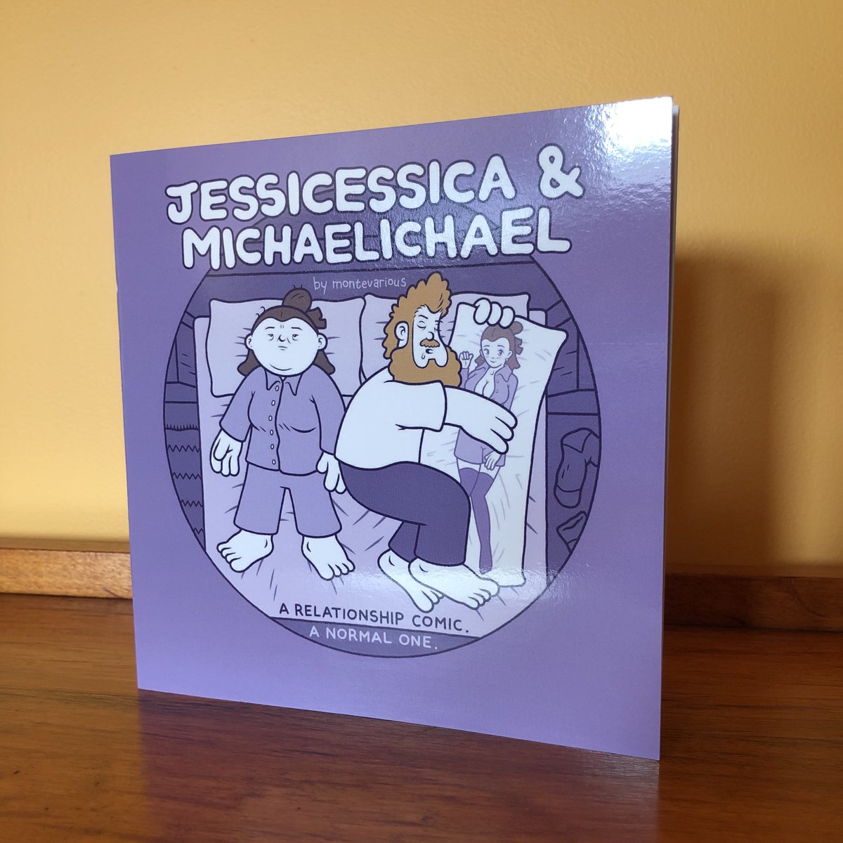 From Emile Compion: Jessicessica &amp; Michaelichael is a comic about a cartoonist and her financially dependent boyfriend. Join them and their cat (named webcomic) through a series of misadventures in cooking, gaming, pranks, and even a longer story arc featuring a visit to TCAF!