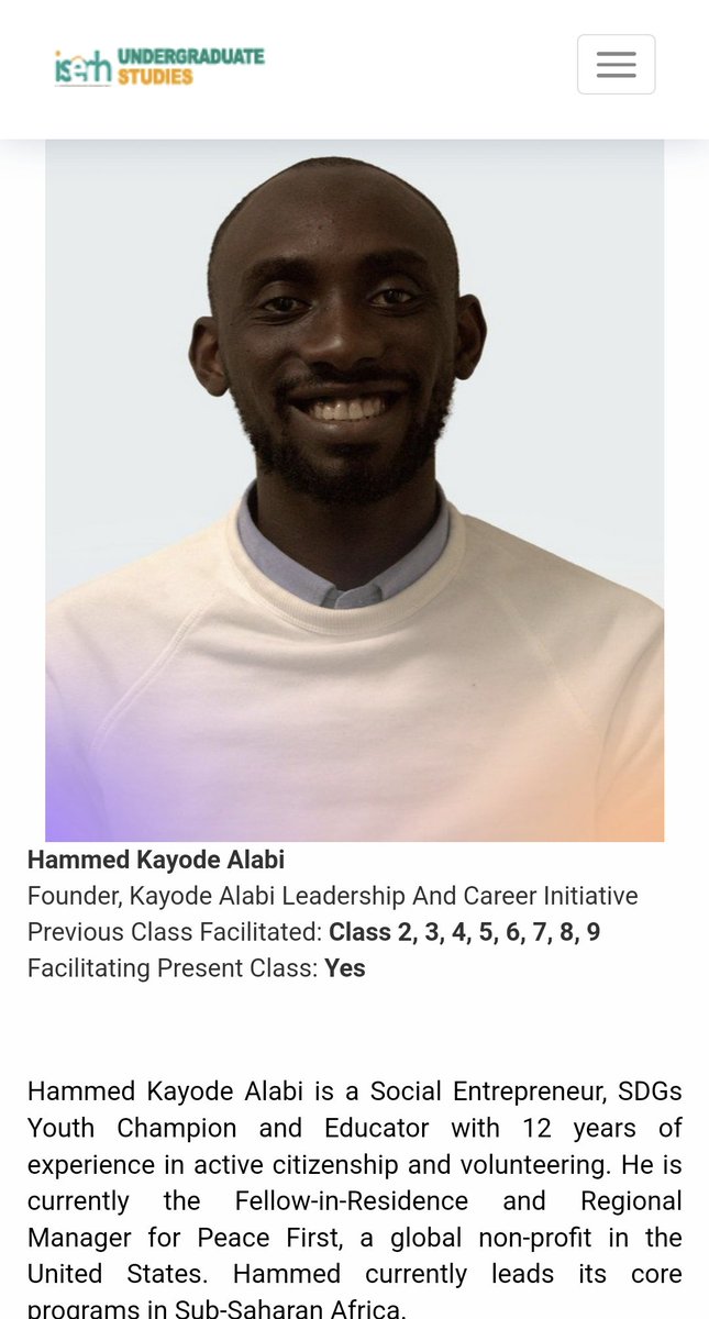 iserhnigeria's tweet photo. 14th #iusclass10 Assessments
The Scholars of ISERH Undergraduate Studies Class 10 had a class on THE LEADERS TOOLKIT: BE THE LEADER THAT YOU CRAVE FOR on Sun Apr 23rd, facilitated by @iamkayfactor - Founder KLCI
Our Scholars shall be reviewing it... https://t.co/IRs6jzixQX