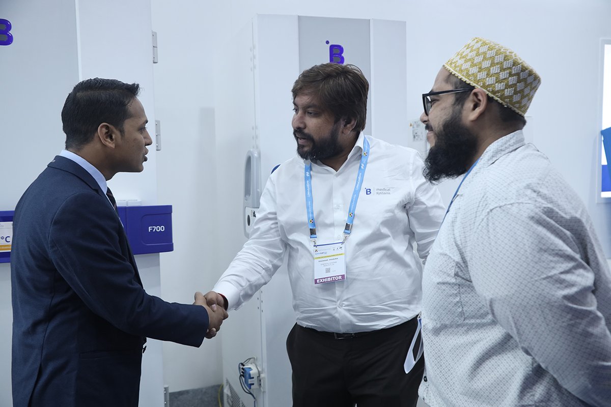 BMedicalSystems's tweet photo. Join us at this yearβs International #TradeFair for #Laboratory Technology, Analysis, #Biotechnology and #Diagnostics at the Bombay Exhibition Centre in #Mumbai!
Our team of experts at Hall 2, Booth A1, would love to meet you!
Learn more: https://t.co/JoRwNvaWr0
#IndiaLabExpo https://t.co/vx4IDV0J7C