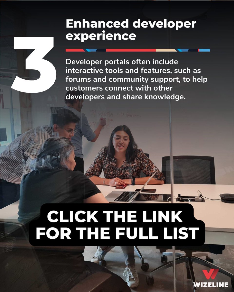 wizelineglobal's tweet image. Looking to boost your API adoption and drive success in the competitive API economy? Check out our latest blog to discover the top 8 benefits of developer portals for simplifying API consumption.
bit.ly/3mZQqBU
#APIeconomy #developerportals #APIadoption #Wizeline