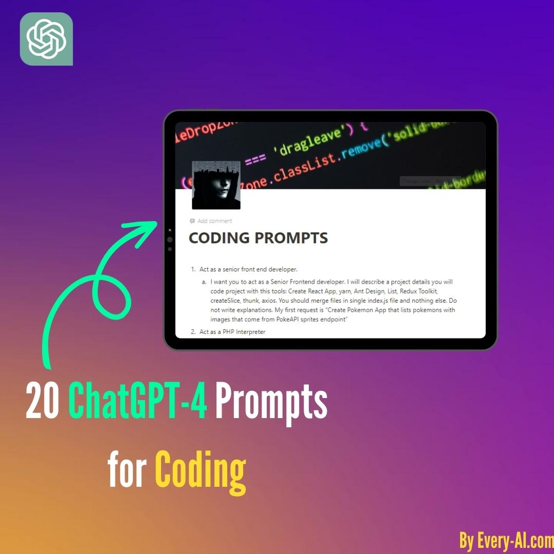 Satya Phanindra (@phanindra_ai) on Twitter photo ChatGPT is the world's most powerful Coder.
That's why I've collected the 20 Best ChatGPT prompts for you.
It's FREE only for 24 hours.
To get it,
1. Like
2. Retweet
3. Comment '😊'
I'll send it to you for FREE.
You must be following <a href="/everyai_com/">Magic Teams</a> and ME, or I can't send it. ChatGPT is the world's most powerful Coder.
That's why I've collected the 20 Best ChatGPT prompts for you.
It's FREE only for 24 hours.
To get it,
1. Like
2. Retweet
3. Comment '😊'
I'll send it to you for FREE.
You must be following <a href="/everyai_com/">Magic Teams</a> and ME, or I can't send it.