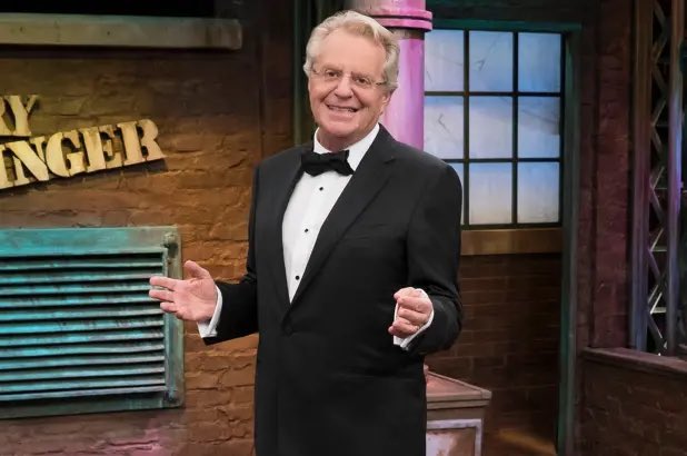 901Lulu's tweet photo. Jerry Springer has died at the age of 79 after battling cancer. He was a legend. Endless hours of the trashiest entertainment you can come by every day of the week. Whether you admit it or not, his show was priceless. 🤍 #RIP https://t.co/Yz7YA0XT3D