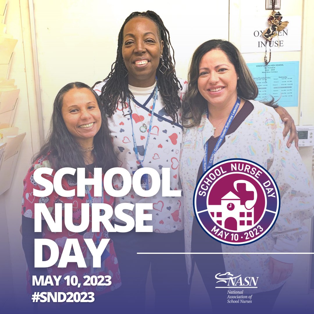 Today is National School Nurses Day! School nurses are a critical part of making sure that MO students are healthy and ready to succeed in school. #SND2023