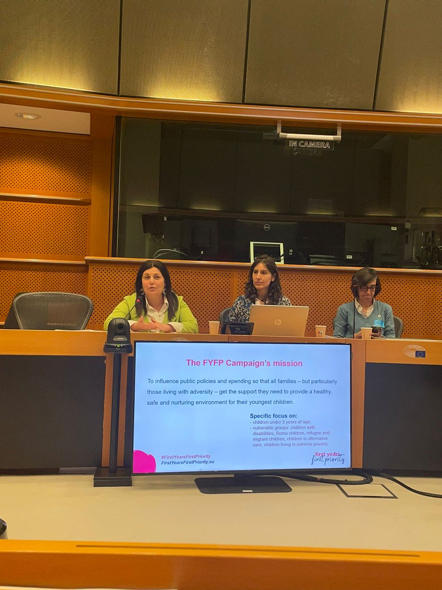 Eurochild_org's tweet photo. 📈We need data!
Today @AgataDaddato, Eurochild and Francesca Colombo, @ISSA_ECD explained how to develop policies for Roma children
For more on how to ensure a fair start in life for ALL children, subscribe: https://t.co/yLkvGhDZ8Q
#RomaWeek2023 #FirstYearsFirstPriorities https://t.co/ktxYLVL8qR