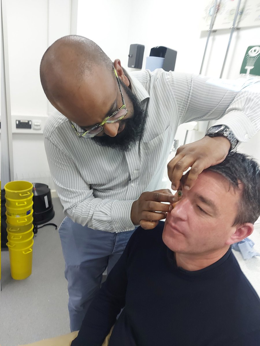 Mahesh R Joshi || PhD || (@mrj_vision) on Twitter photo This week we had a session on mini-scleral lenses from <a href="/MeniconUK/">Menicon UK</a> for our final year <a href="/PlymOptometry/">OptometryWithPlymUni</a> students. It was great to see their enthusiasm and skill to fit and assess the lenses.
Thanks to Josie, James and Hans from @Meniconuk for running these sessions. This week we had a session on mini-scleral lenses from <a href="/MeniconUK/">Menicon UK</a> for our final year <a href="/PlymOptometry/">OptometryWithPlymUni</a> students. It was great to see their enthusiasm and skill to fit and assess the lenses.
Thanks to Josie, James and Hans from @Meniconuk for running these sessions.