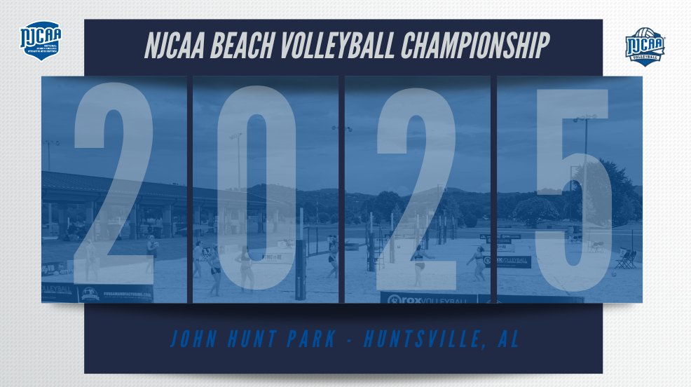 The @NJCAA has announced @Go2HuntsvilleAL and @HsvSports as the host of the 2025 #NJCAAVB Beach Championship!

The three-day national tournament will be played at John Hunt Park in Huntsville, AL.

njcaa.org/sports/beachvb…