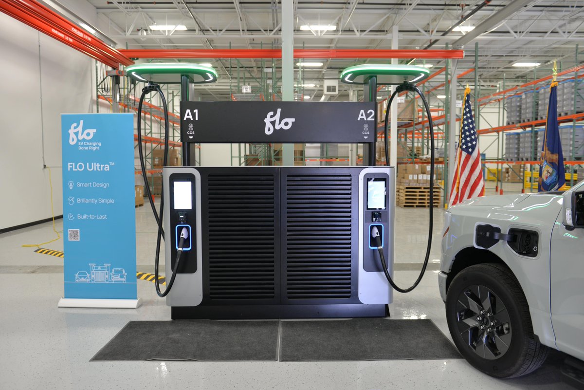 FLOevcharging's tweet photo. Michigan's rich history in the automotive industry has played a significant role in shaping the state's current leadership in sustainable transportation. We were honored to welcome Governor @gretchenwhitmer at our Auburn Hills, Michigan facility yesterday.

#EVcharging #Michigan https://t.co/k7h3BtUeNt