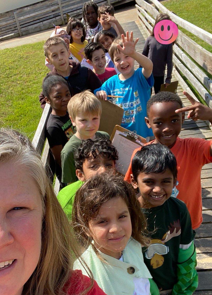 We took 20 steps out our villa door and took a picture to celebrate our school! 🎉Happy 20th Birthday 🥳 to our school -20 years of our IB/PYP program! <a href="/FWESIBPYP/">Farmington Woods</a>