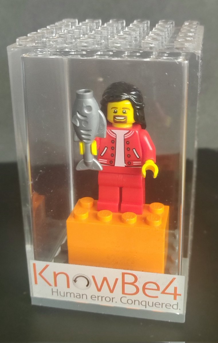 Evorio365's tweet photo. Great to catch up with @KnowBe4 at the National Cyber Security Show. Check out their service offerings https://t.co/ovKNnpl1F3 - Thanks for the Lego https://t.co/fYspDcwuZZ