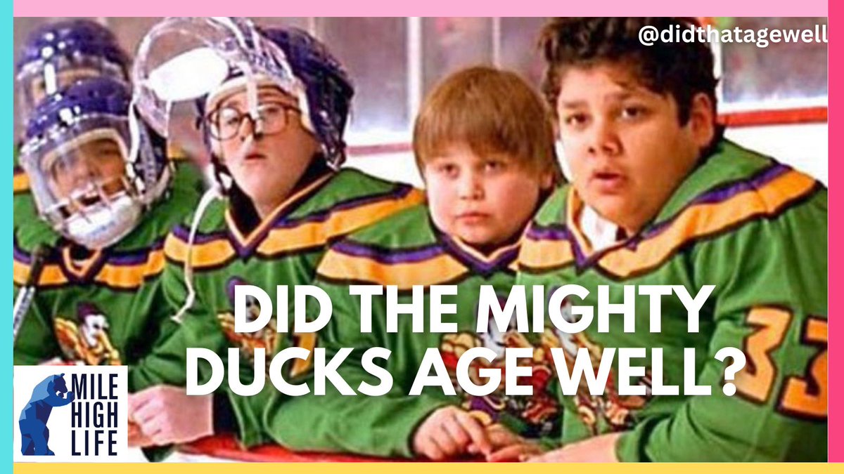 New episode dropped today! Did The Mighty Ducks age well? (w/ @jonbraylock) 

Apple Podcasts: podcasts.apple.com/us/podcast/did…

Spotify: open.spotify.com/episode/6rPPSq…
