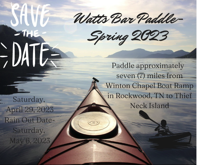 tnRiverLine's tweet photo. Paddles up! Join @VisitRoane for the Watts Bar Paddle this Saturday, April 29. For more details, visit https://t.co/UA6C0n47JO. #tnriverline652 #myjourneyto652 #exploretrv #exploreyourownbackyard #paddle #paddlesports #poweredbypartnerships
@utia | @utknoxville | @tva https://t.co/NMpiIGMTdm