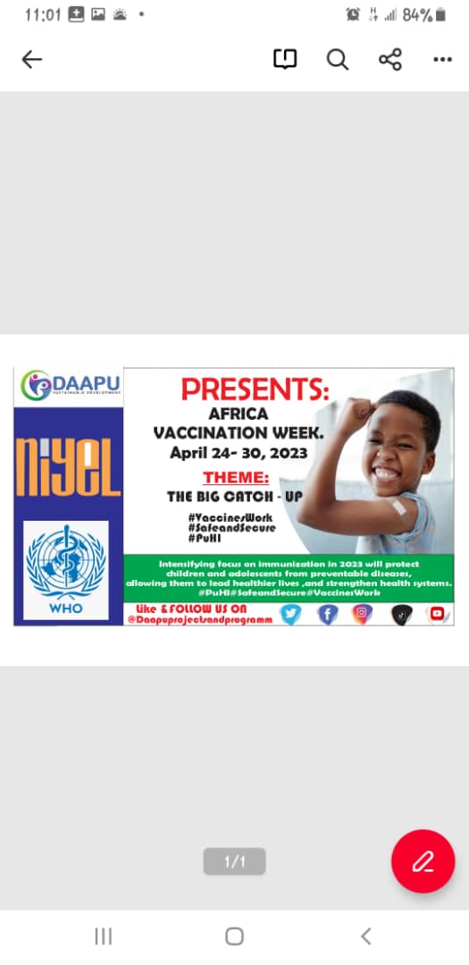 #VaccinesWork 
#TheBigCatchUp 
#PuHI 
#WHOAfro 
#DAAPUGhana