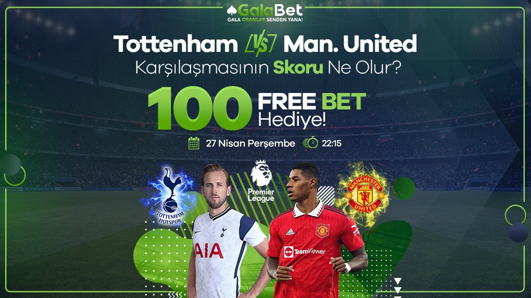 100 Free Bet Ödüllü Tahmin Etkinliği Başladı!

⚽️ Manchester City - Arsenal karşılaşmasının skoru ne olur? 

Tahminlerinizi iletmek için tıklayınız: galalink.io/etkinlik 

♠️  Gala, Oranlar Senden Yana!