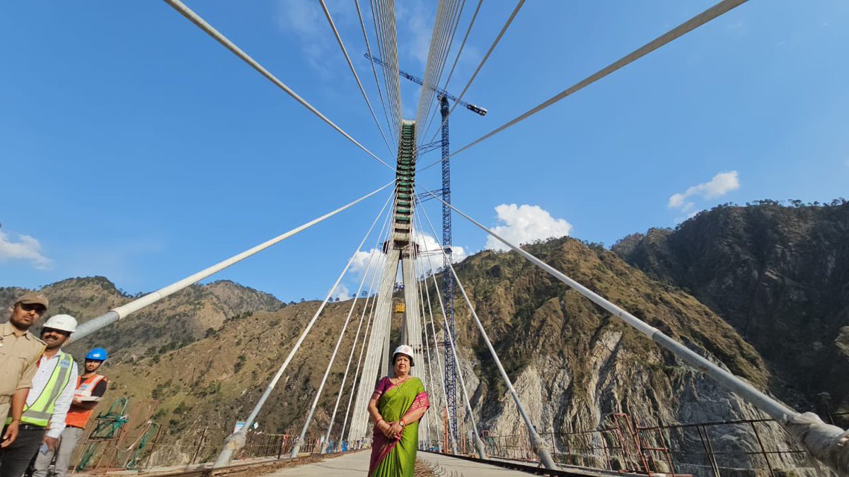 Ministry of Railways on Twitter "RT DarshanaJardosh The majestic Anji Khad bridge in Jammu