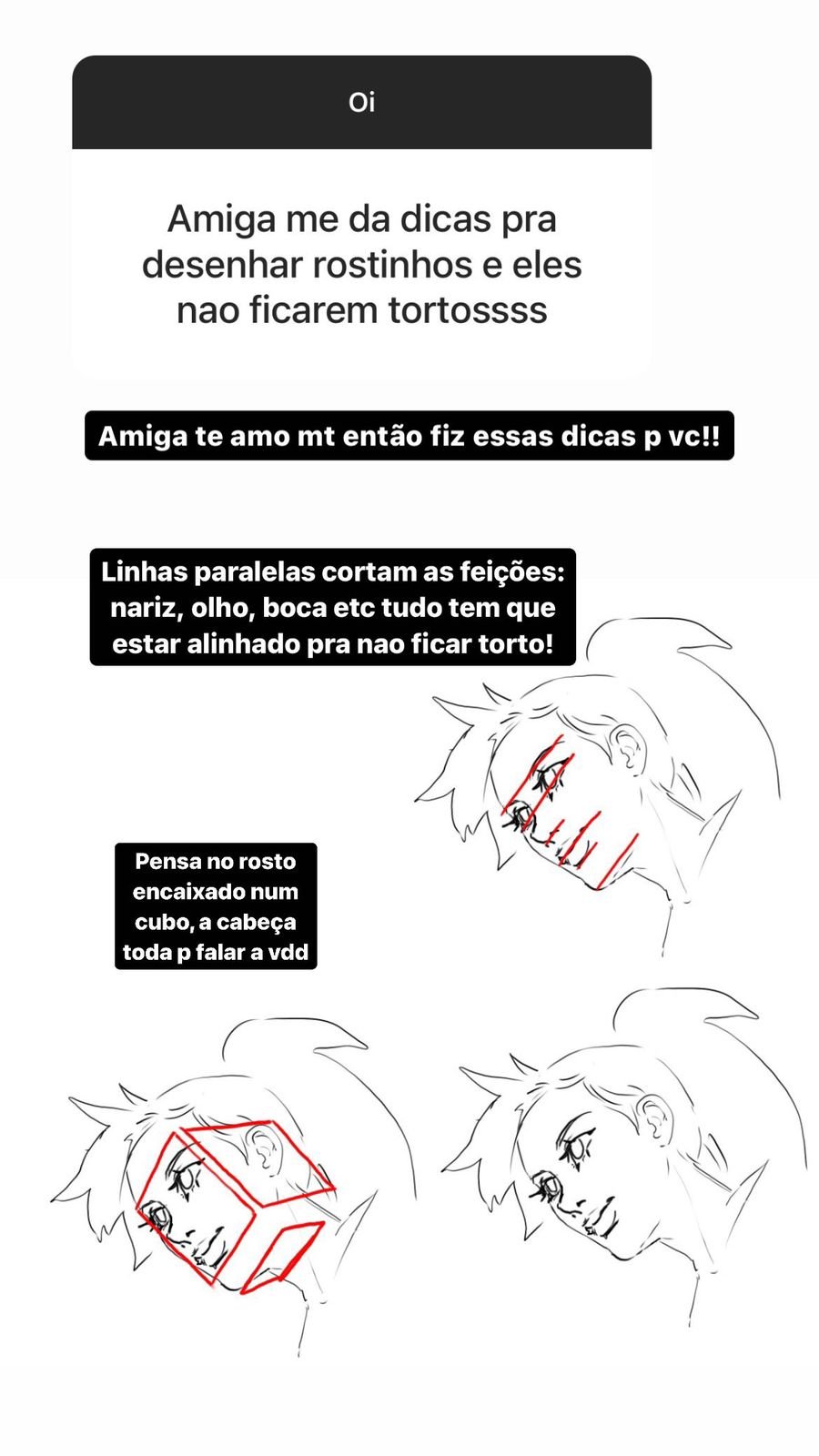 COMO DESENHAR - NARIZ , BOCA . dicas simples 