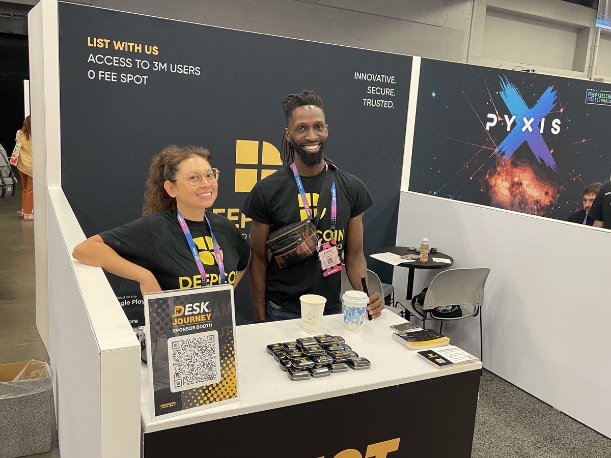 Starting Day Two at Consensus 2023!

#Web3 #Crypto #Consensus2023