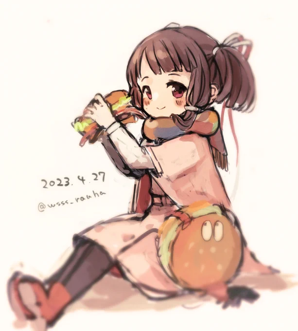 倉橋ちゃん #艦これ版深夜の真剣お絵描き60分一本勝負 #艦これ版真剣お絵描き60分一本勝負_20230427