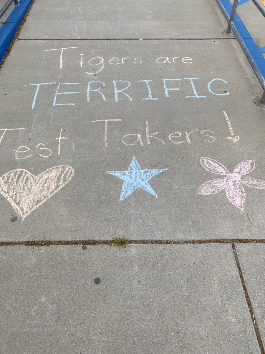 Sprinkling KINDNESS on our Moreno Tigers are they begin SBAC testing!