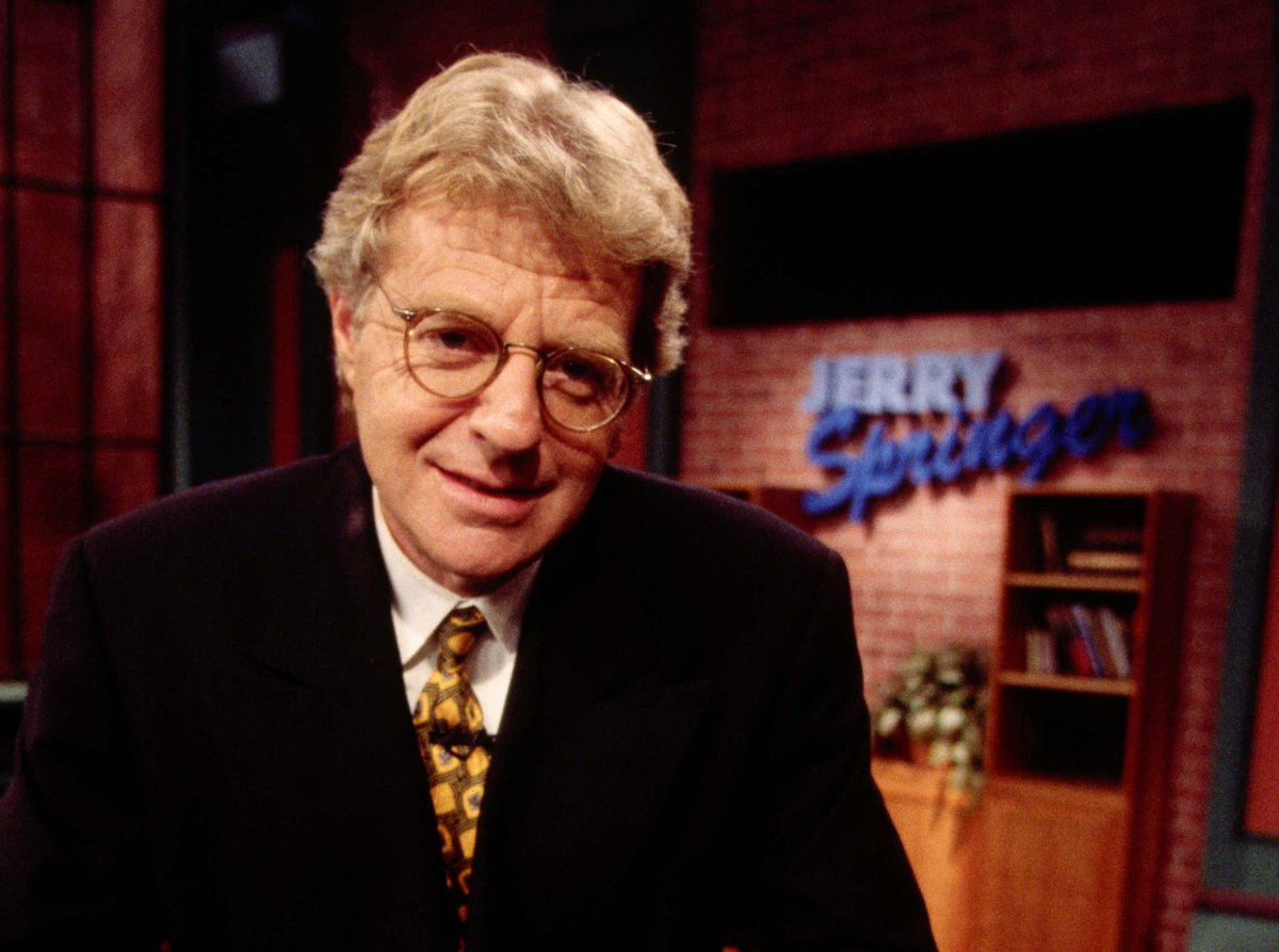 Barstool Sports on Twitter "RIP To The Legendary Jerry Springer https