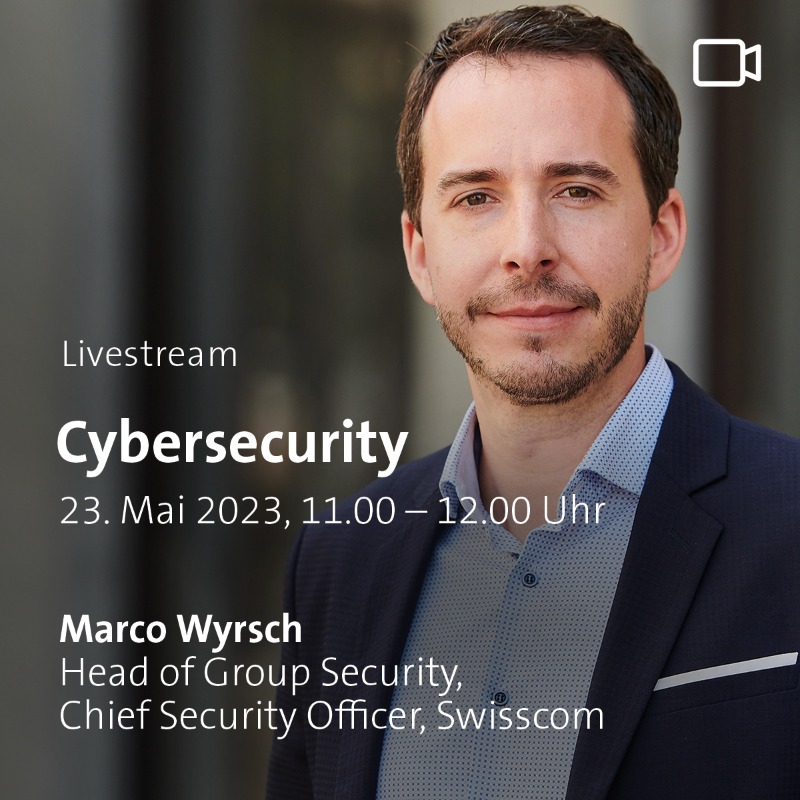 Swisscom_B2B's tweet photo. Jedes Unternehmen kann Opfer einer Cyberattacke werden. Wie sieht die aktuelle Cyberbedrohungslage aus? Erfahren Sie im Expertentalk mehr über Strategien und Lösungsansätze zur Risikominimierung. #cybersecurity